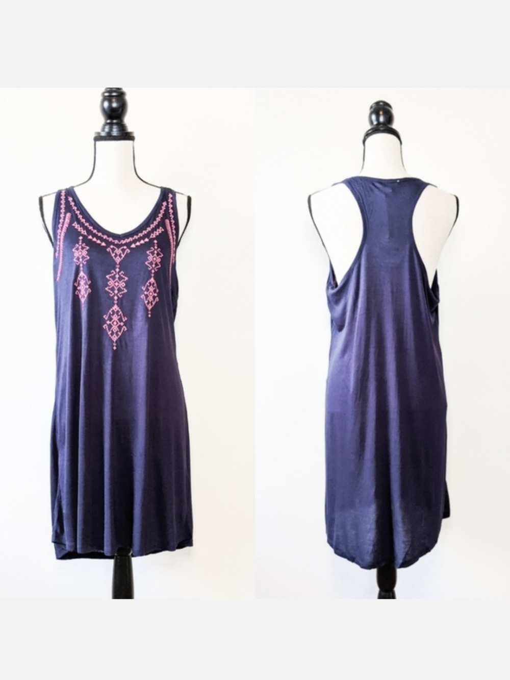 NWT Hayden LA Embroidered Tank Dress, Size Small